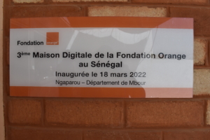 Une 3ième « Maison Digitale » de la Fondation Orange implantée à Ngaparou.